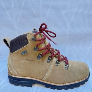 LL Bean Women's Size 8 Boots Knife Edge Brown Waterproof TEK 2.5 Outdoor